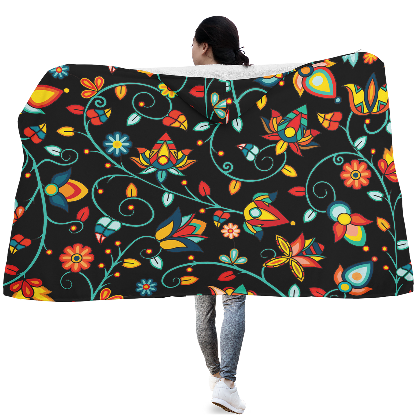 Thorny Path Hooded Blanket