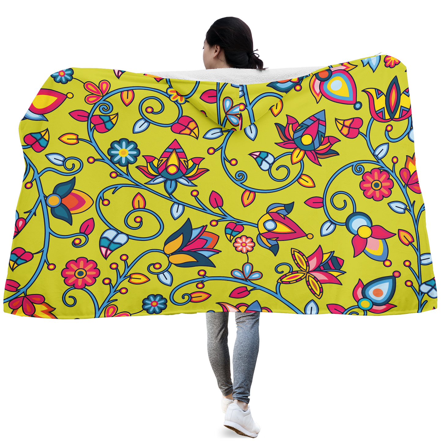 Thorny Path Hooded Blanket