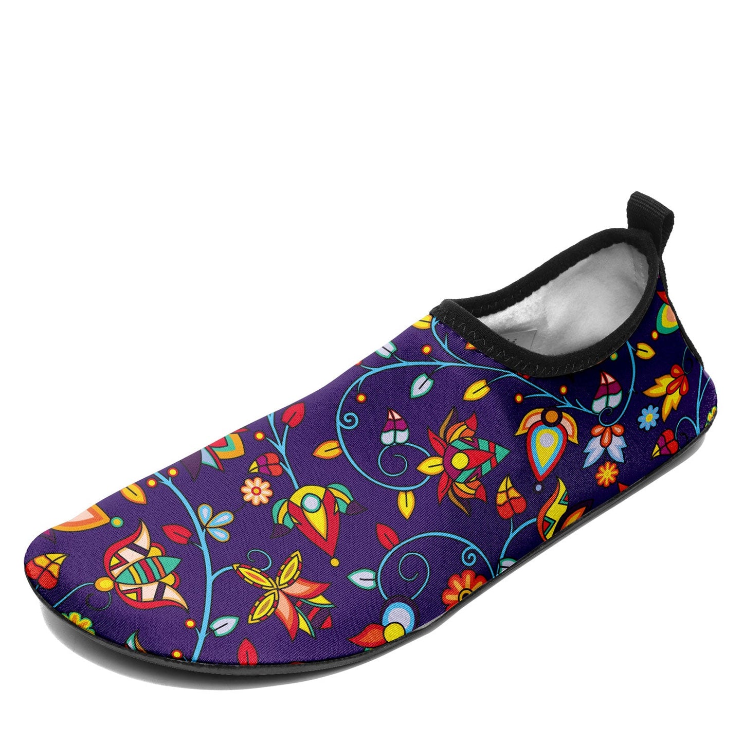 Thorny Path Blue Kid's Sockamoccs