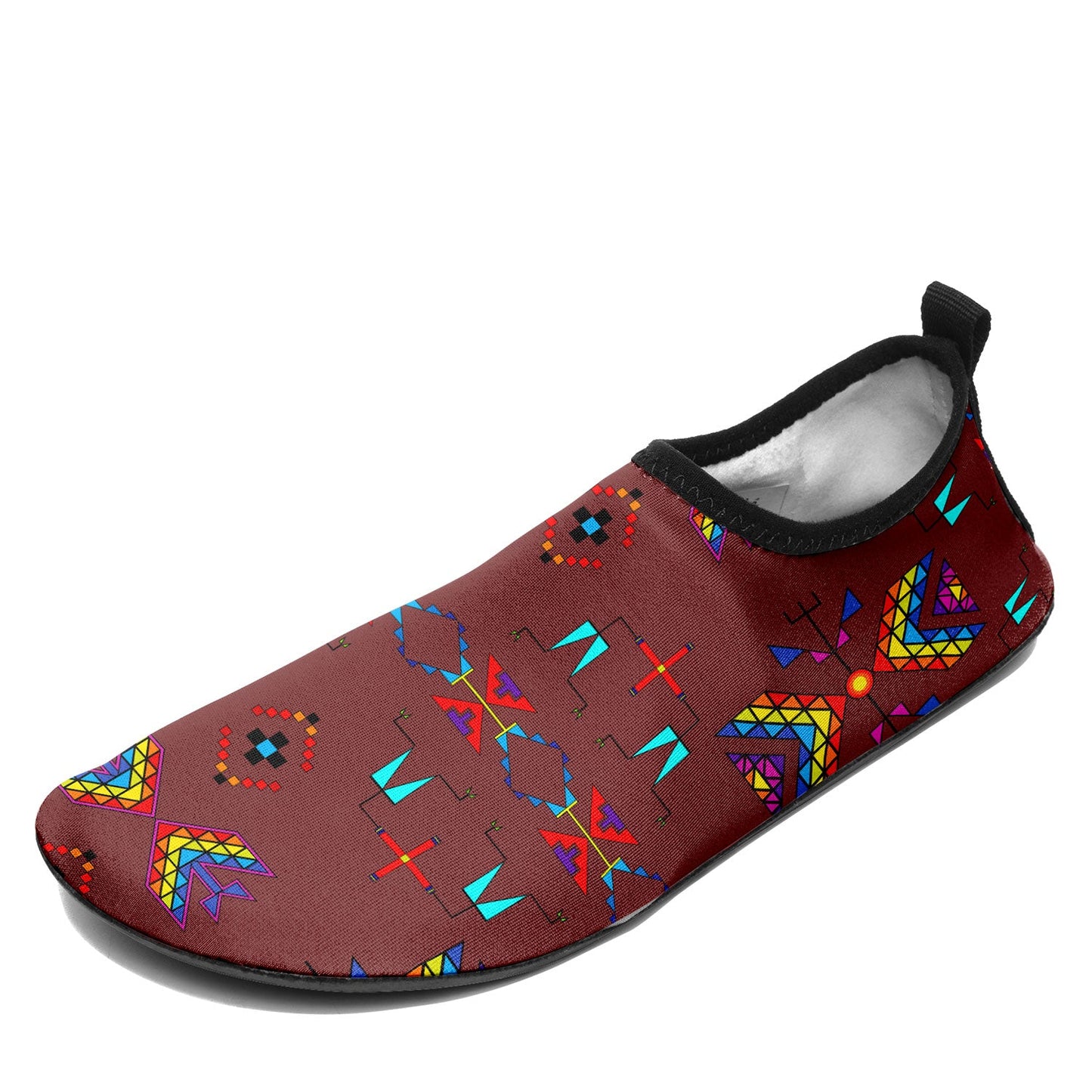 Rainy Chief Rainbow Earth Clay Kid's Sockamoccs