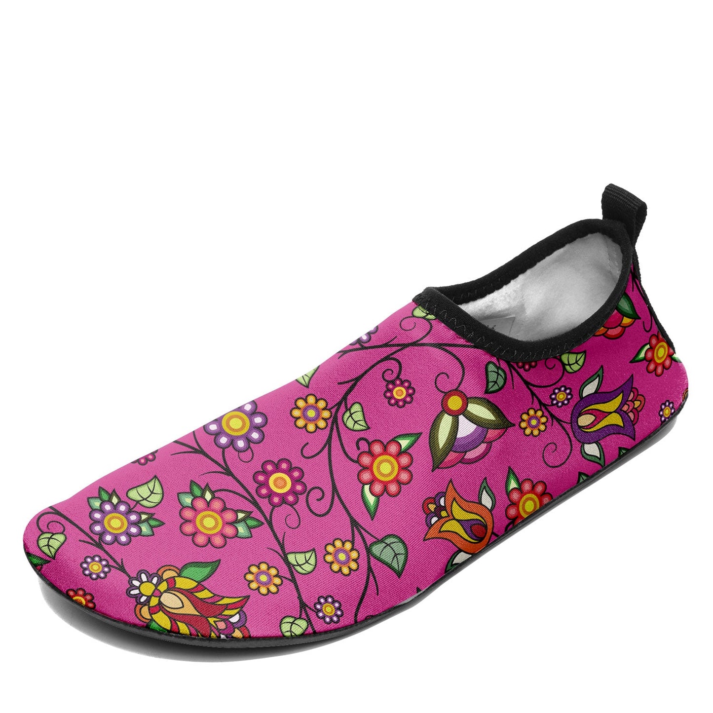 Heartbeat Petals Pink Kid's Sockamoccs