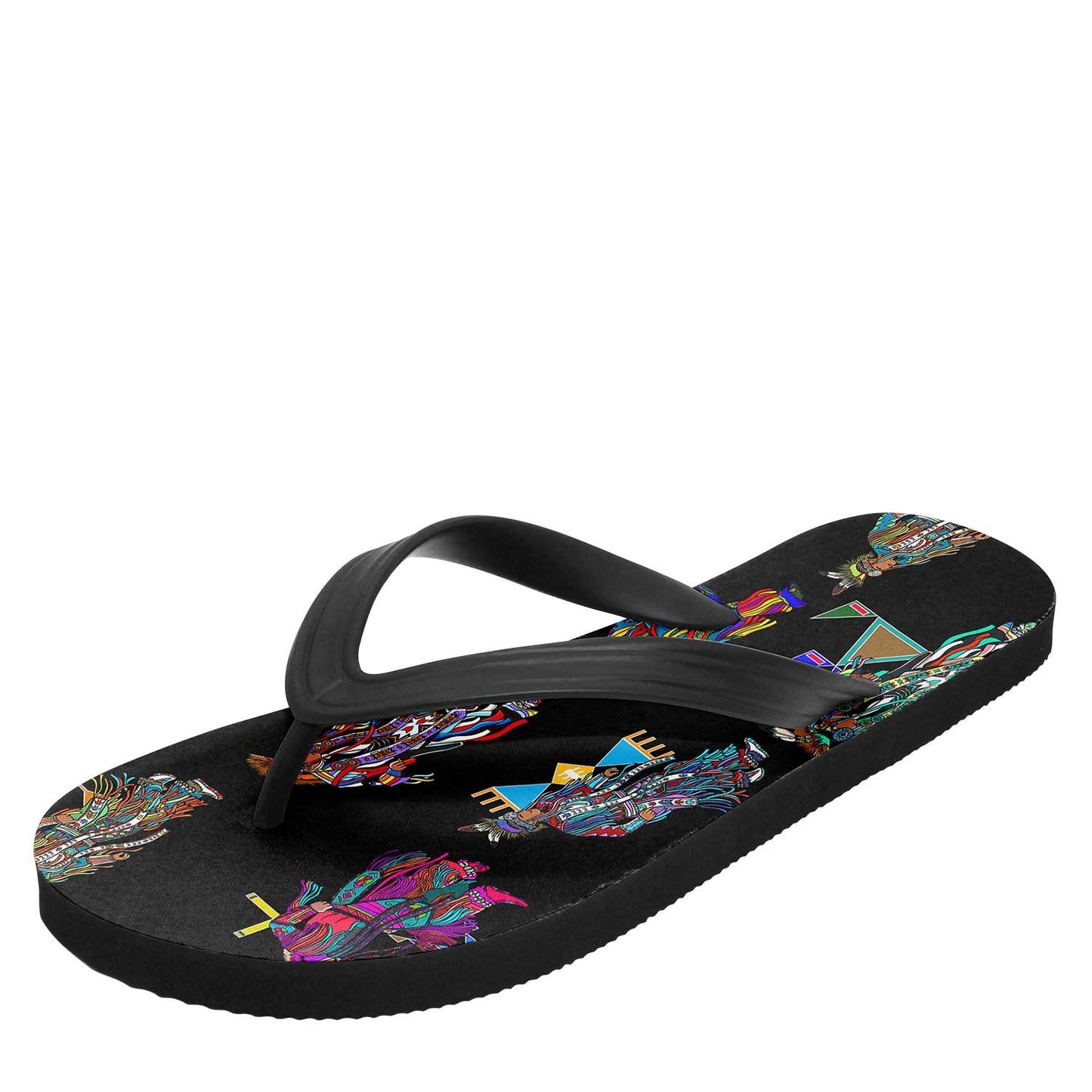 Grass Dancers Flip Flops