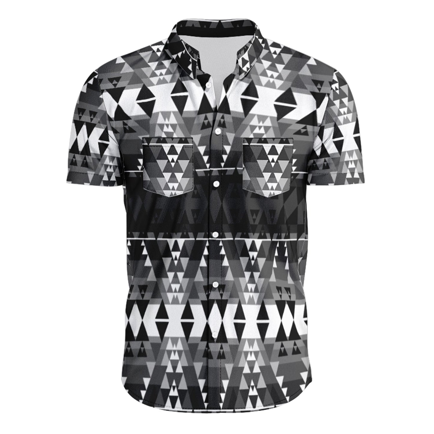 Writing on Stone Short Sleeve Button Up