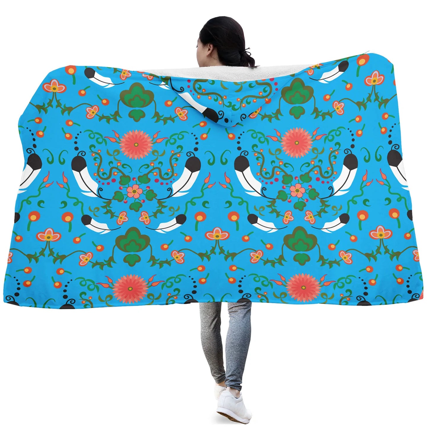 New Growth Hooded Blanket