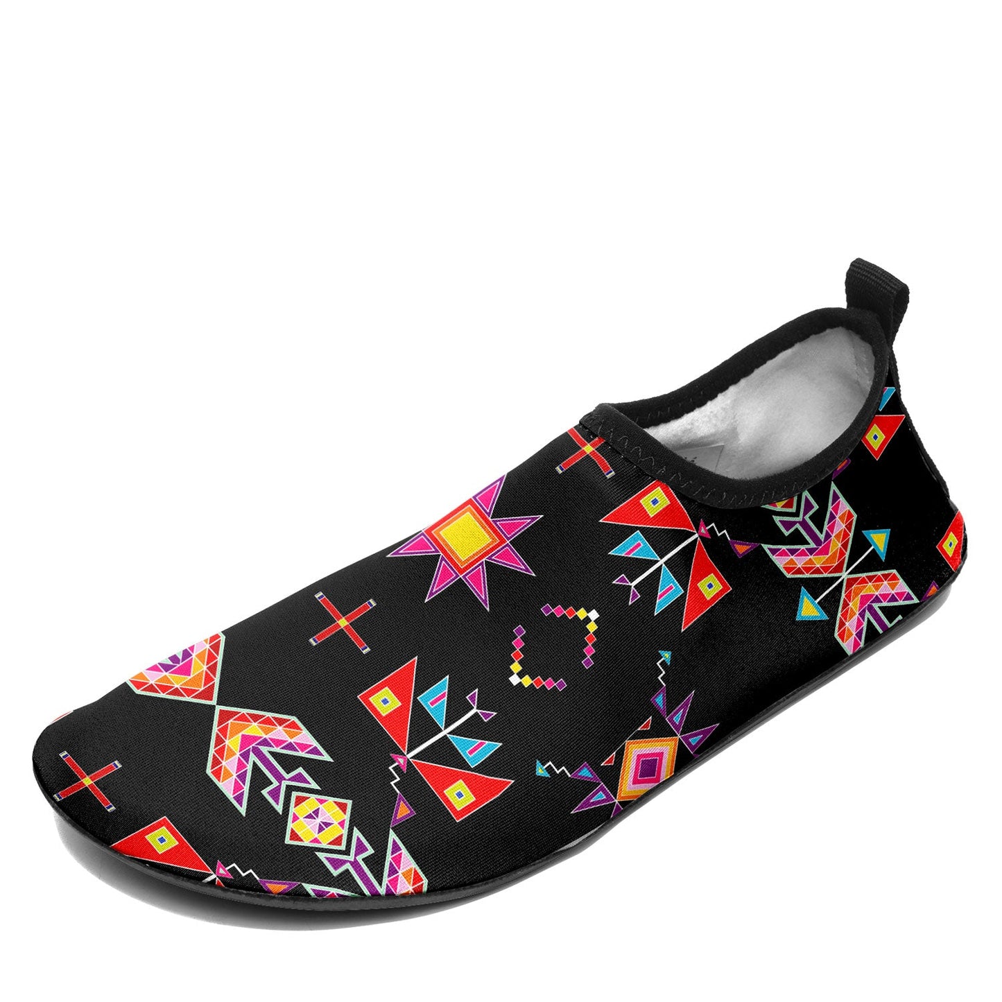 Scattered Generations Black Kid's Sockamoccs