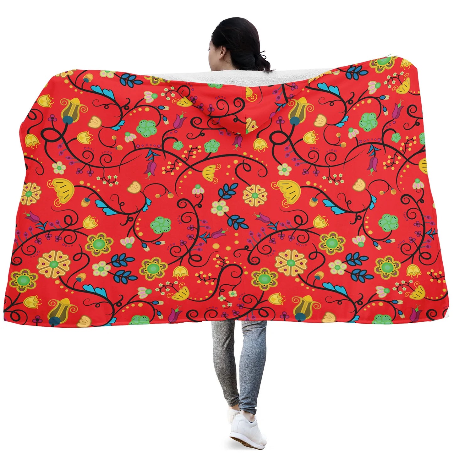 Nipin Blossom Hooded Blanket