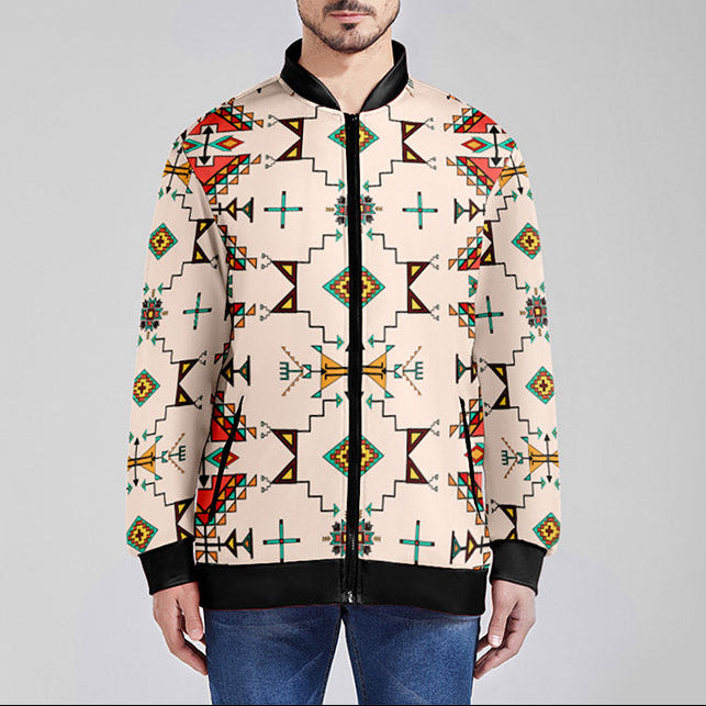 Thunder Flight Zippered Collared Lightweight Jacket