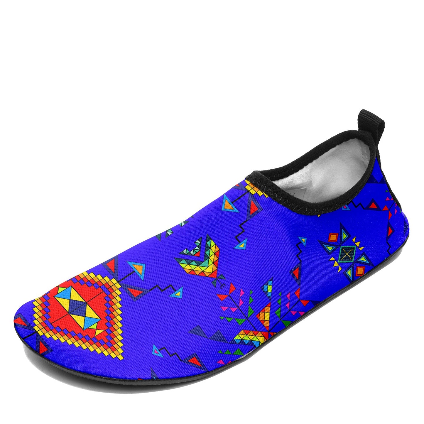 Buffalo Jump Blue Kid's Sockamoccs