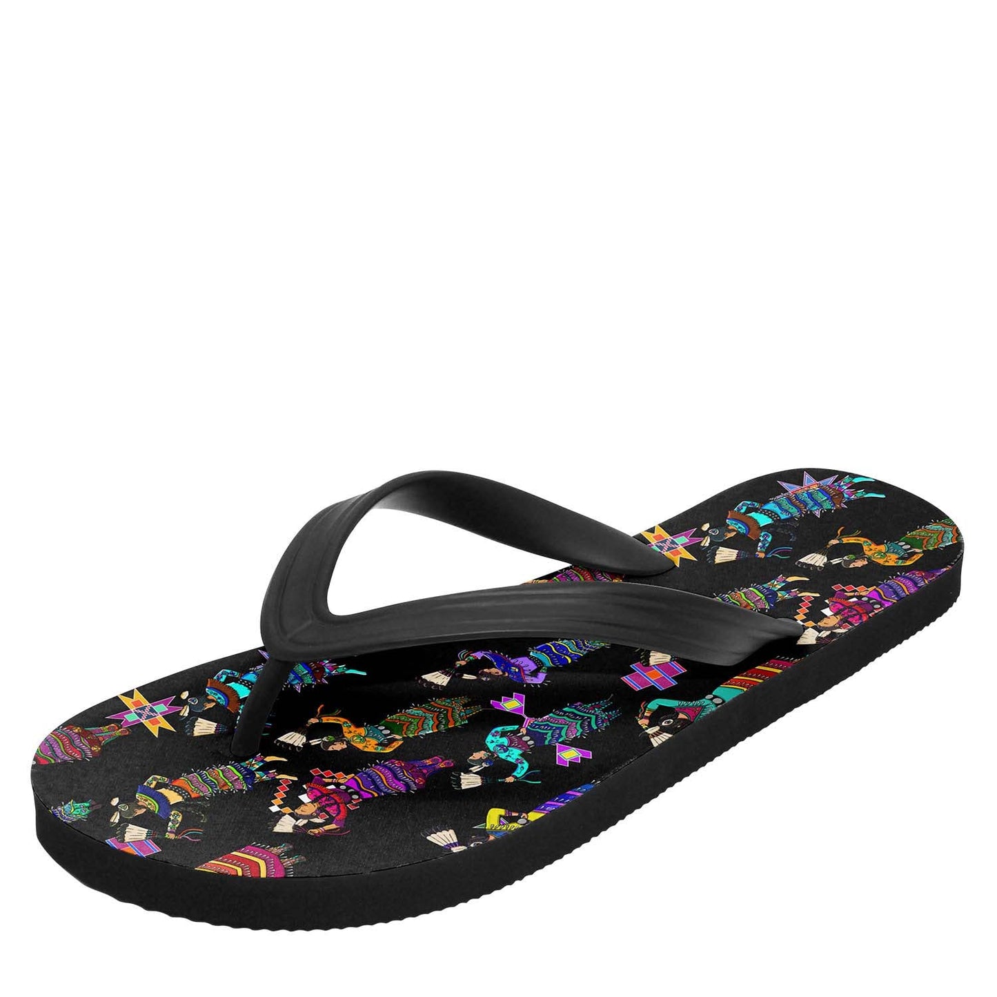 Jingle Dancers Flip Flops