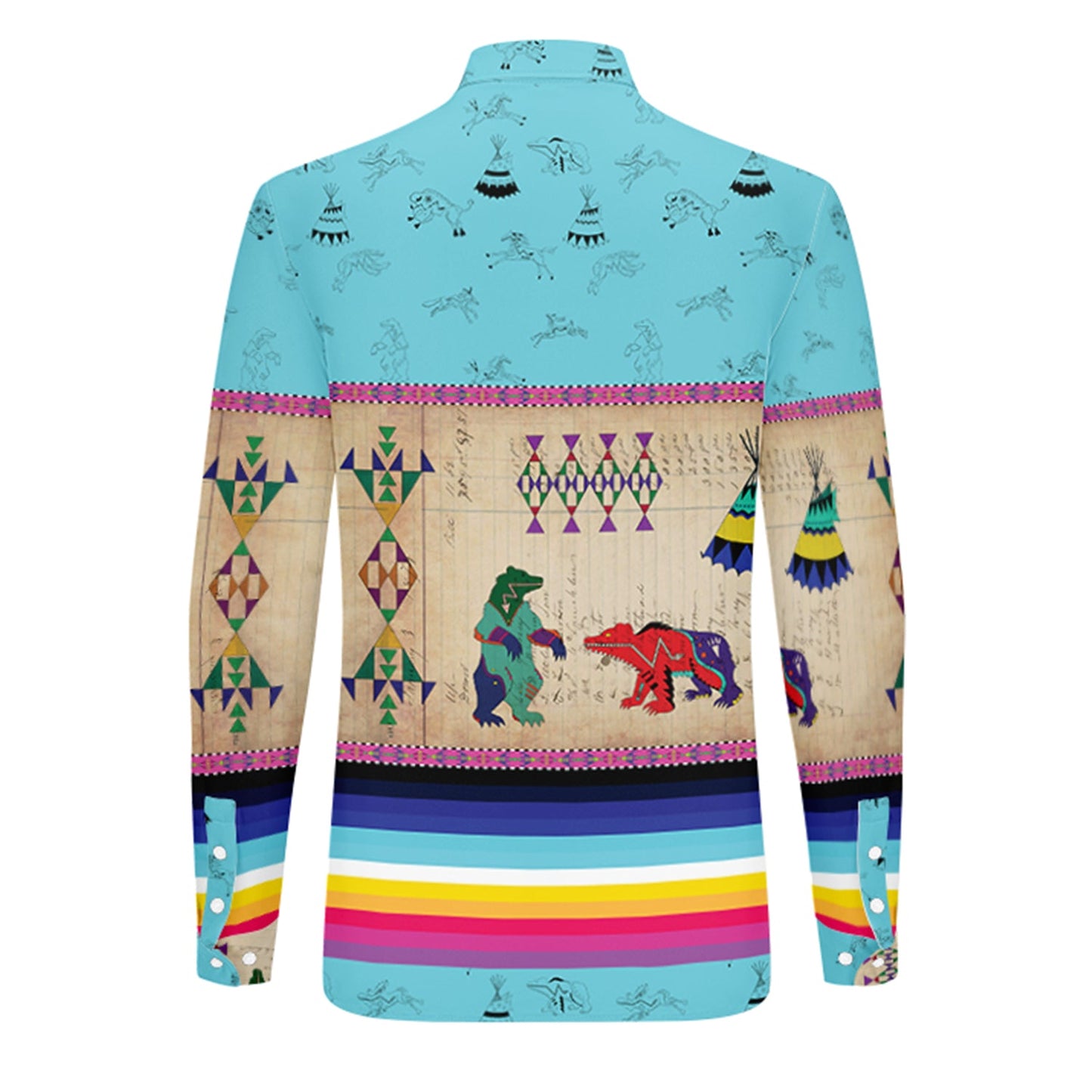 Bear Ledger Sky Dress Shirt