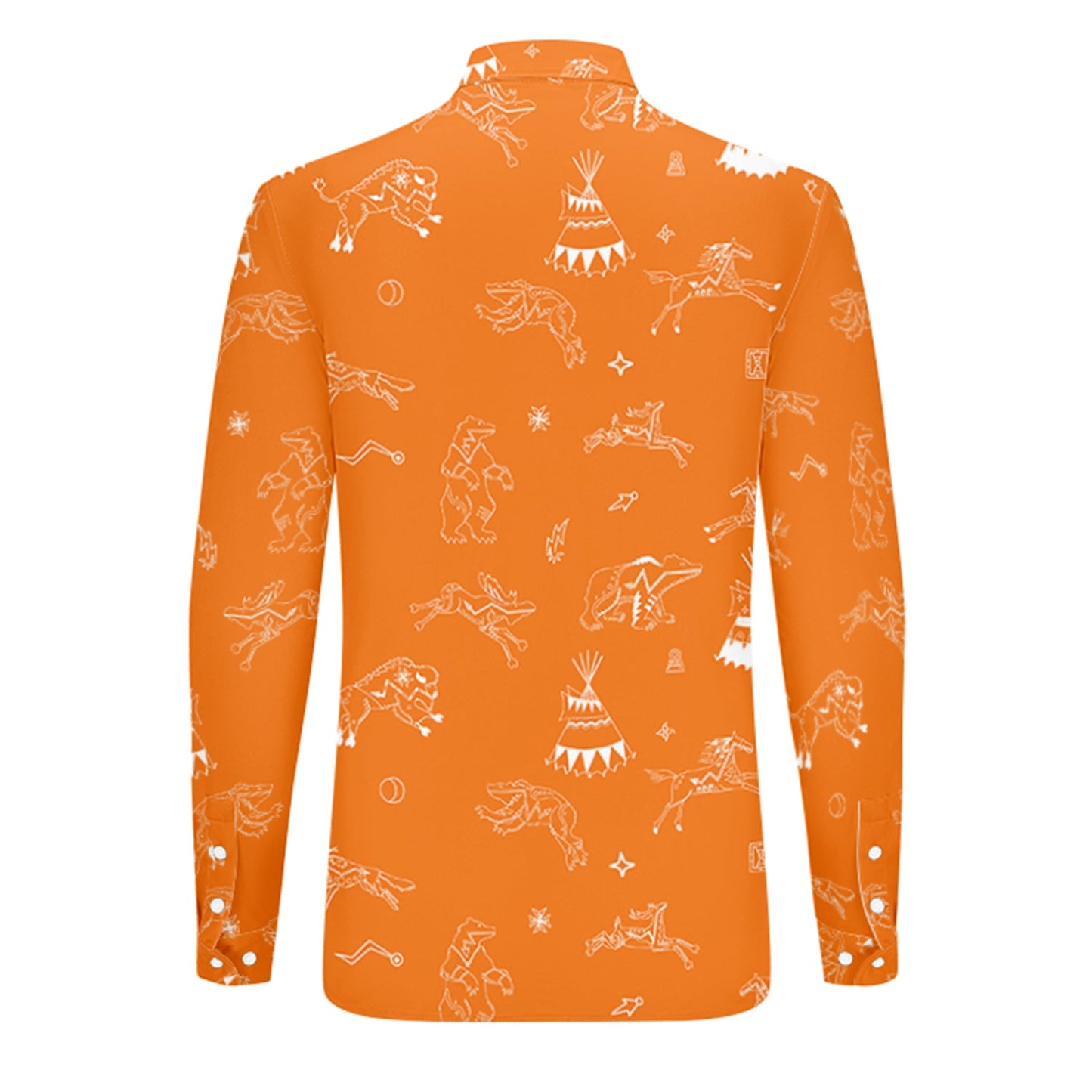 Ledger Dabbles Orange Dress Shirt