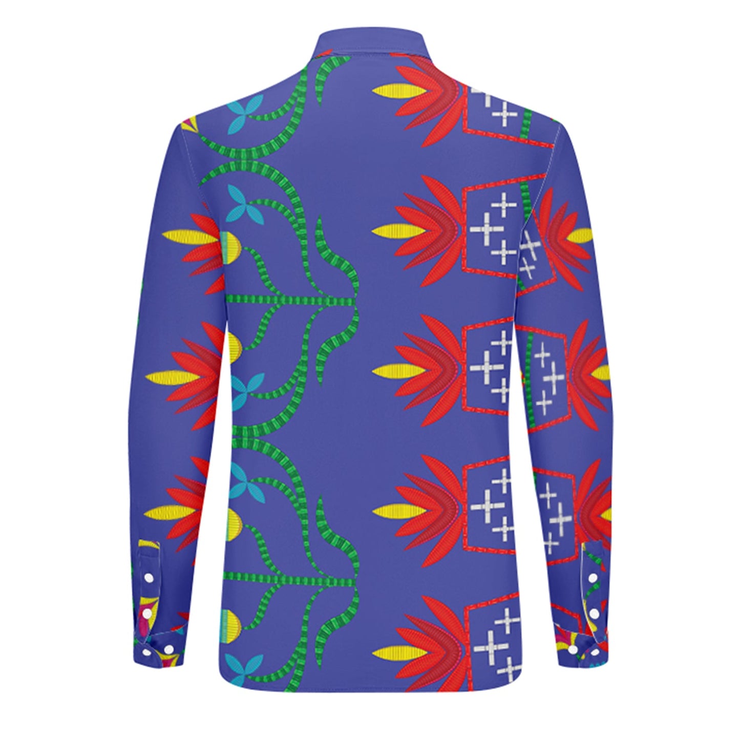 Trade Pouch Quillwork Dress Shirt