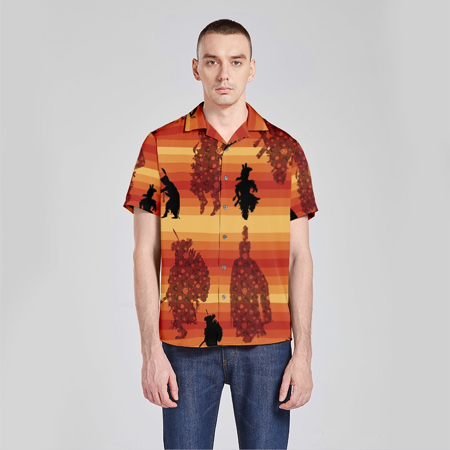 Dancers Silky Button Up