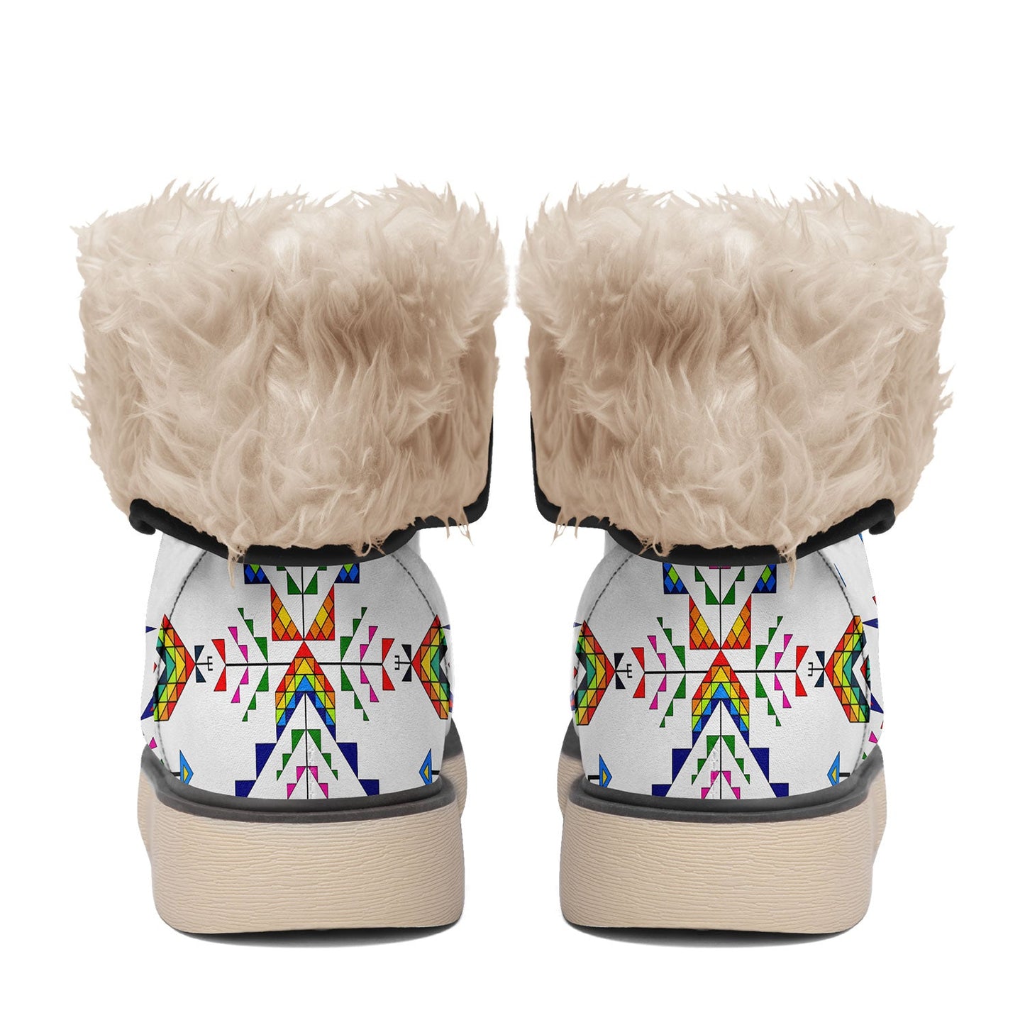 Buffalo Jump White Polar Winter Boots