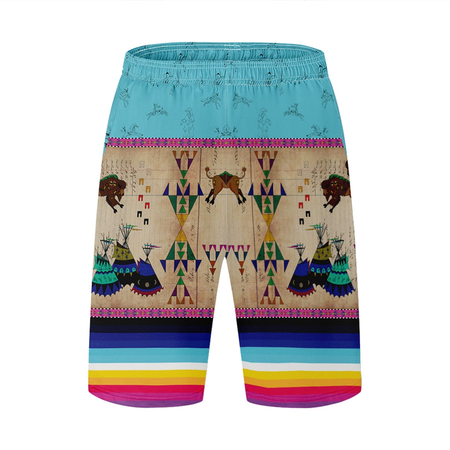 Buffalos Running Athletic Shorts