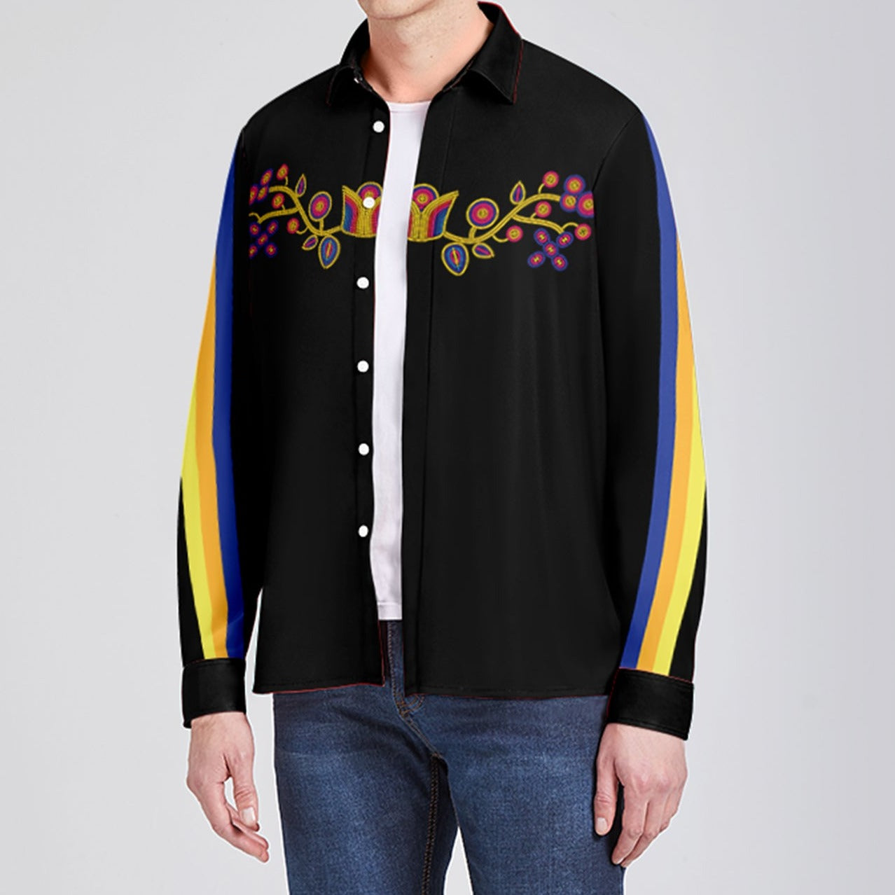 Blackfoot Rainbow Dress Shirt