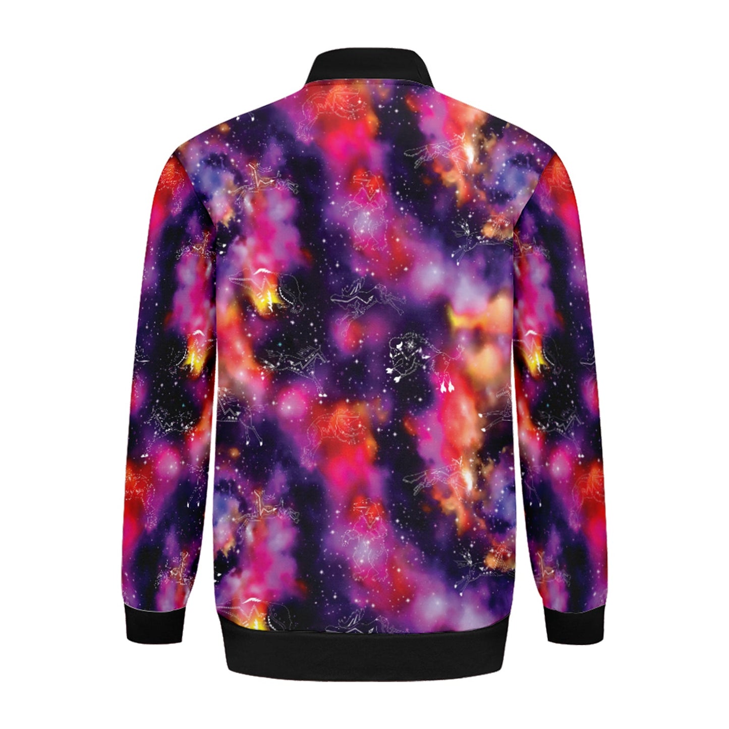 Animal Ancestors 9 Cosmic Swirl Purple and Red Lightweight Jacket