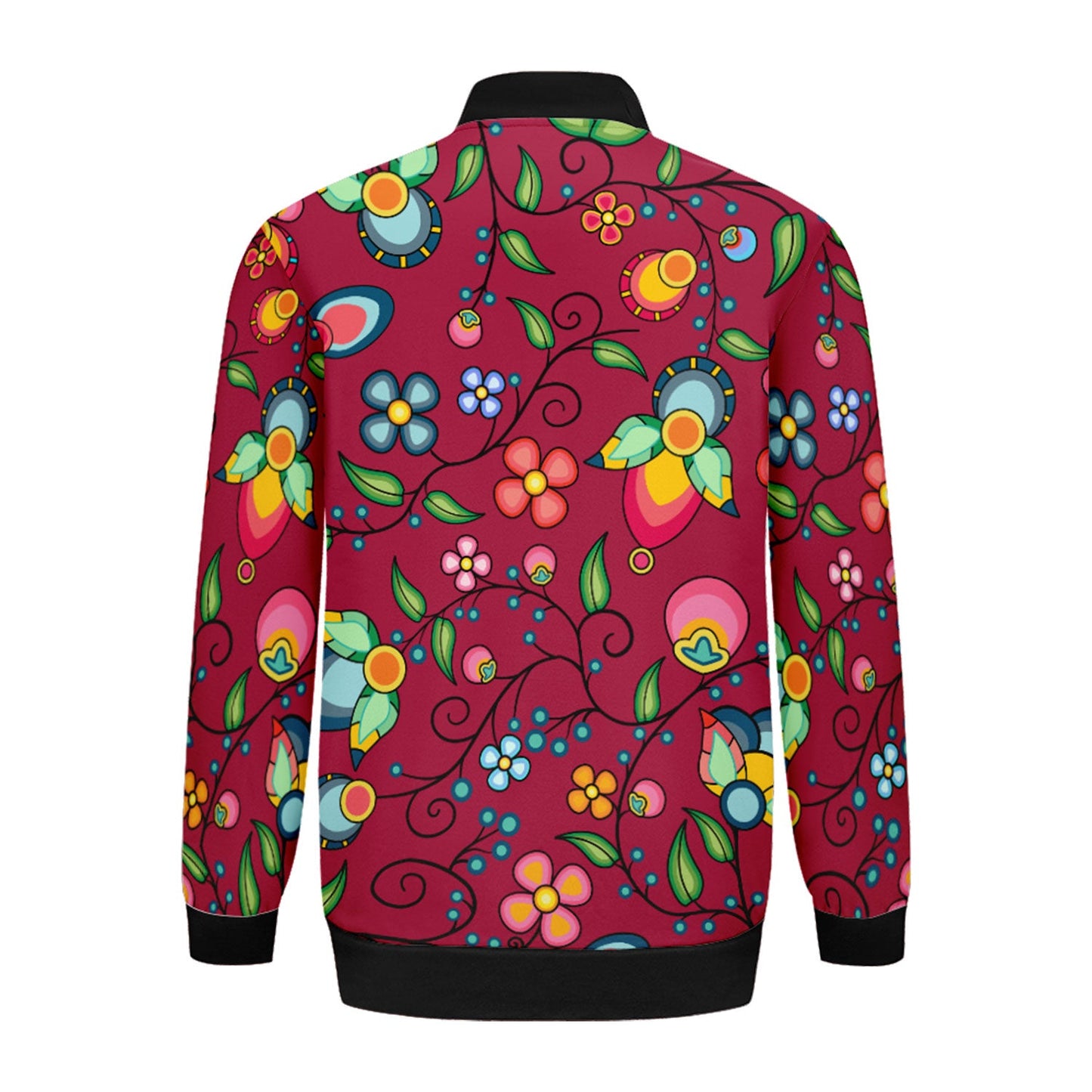 Floral Bounty Magenta Lightweight Jacket