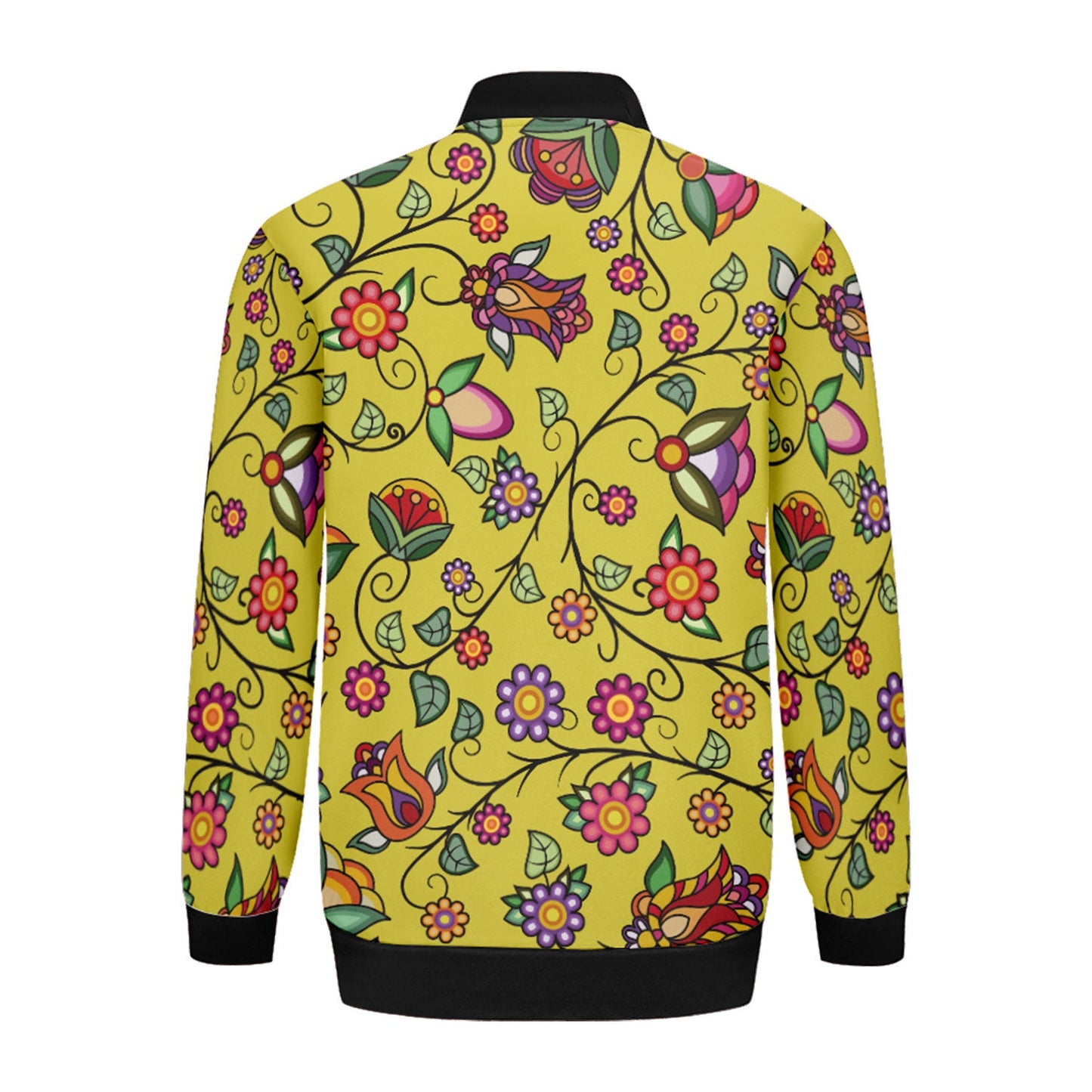 Heartbeat Petals Yellow Lightweight Jacket