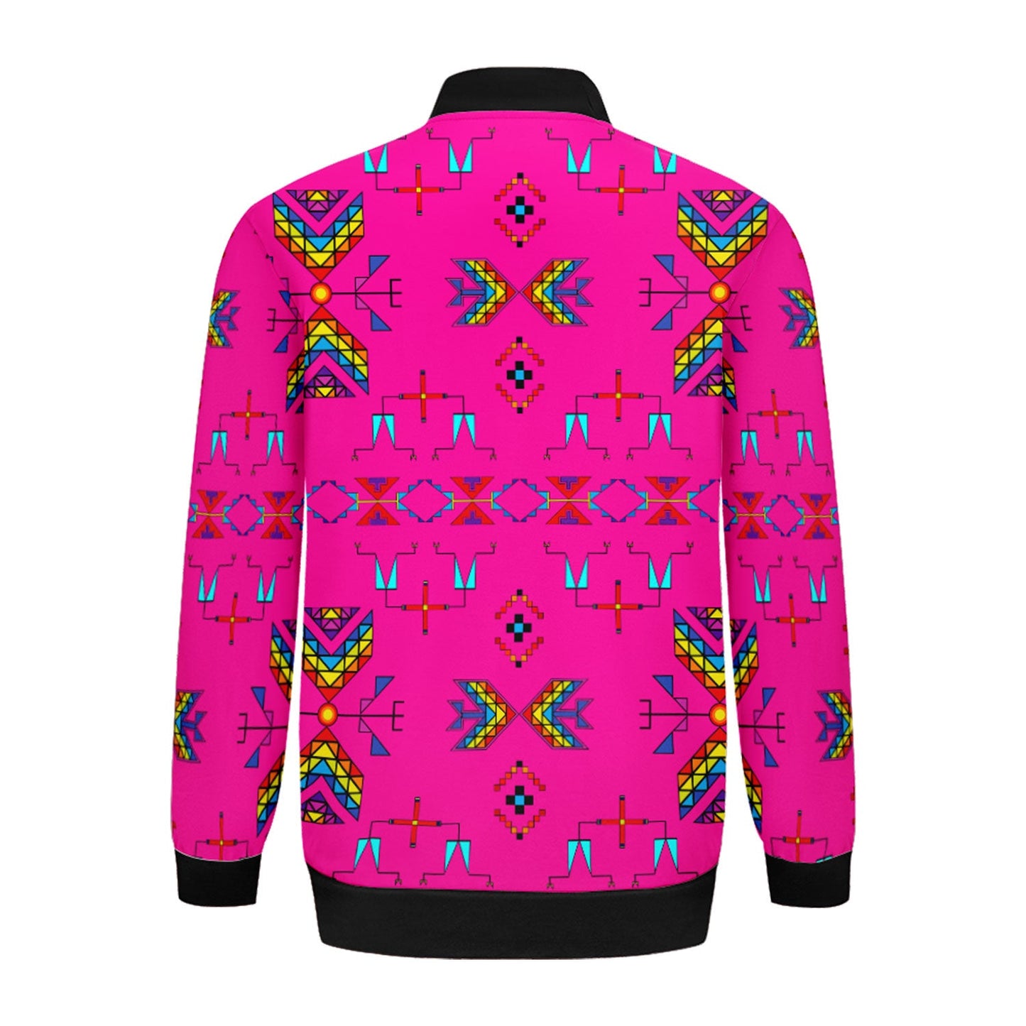 Rainy Chief Rainbow Hot Pink Lightweight Jacket