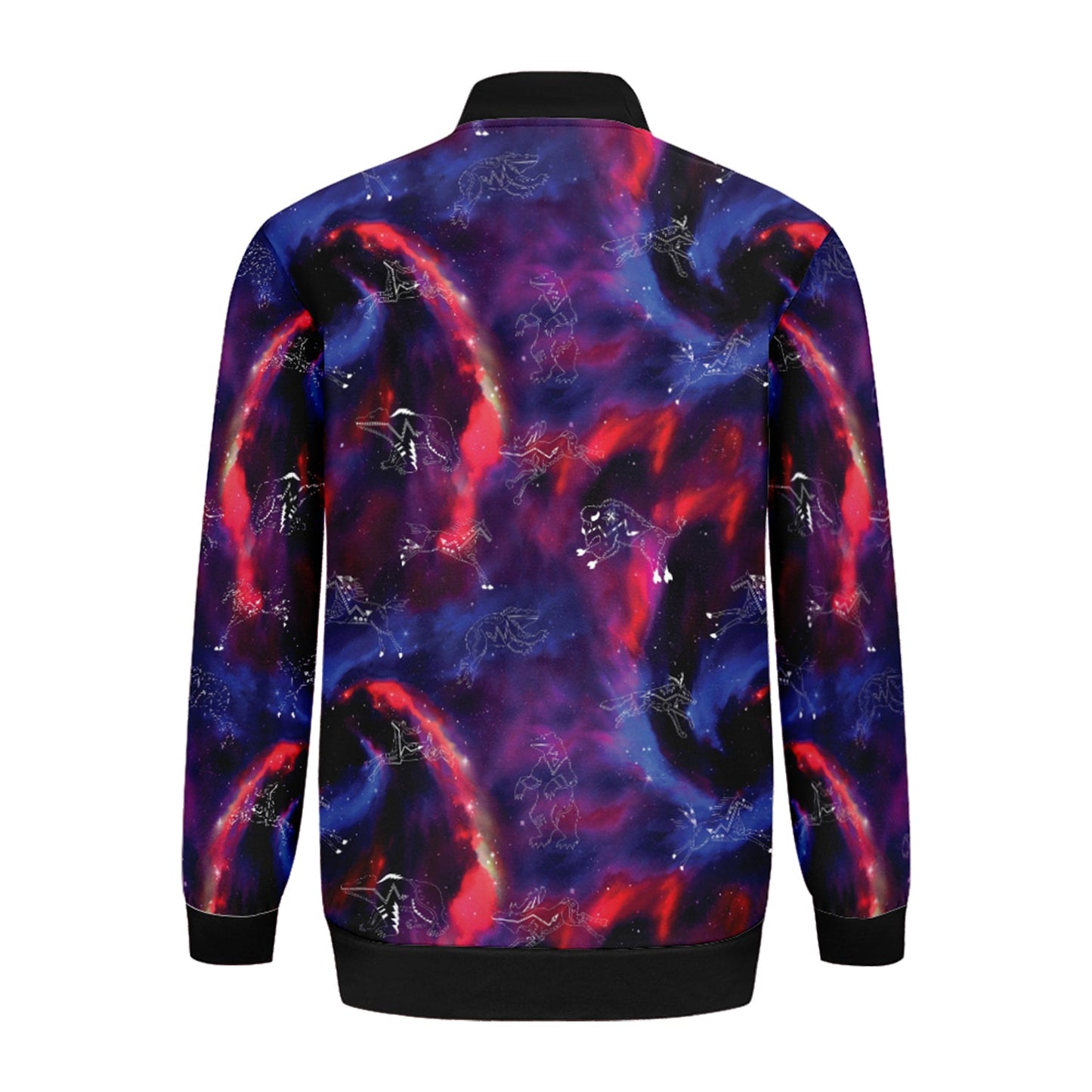Animal Ancestors 3 Blue Pink Swirl Lightweight Jacket