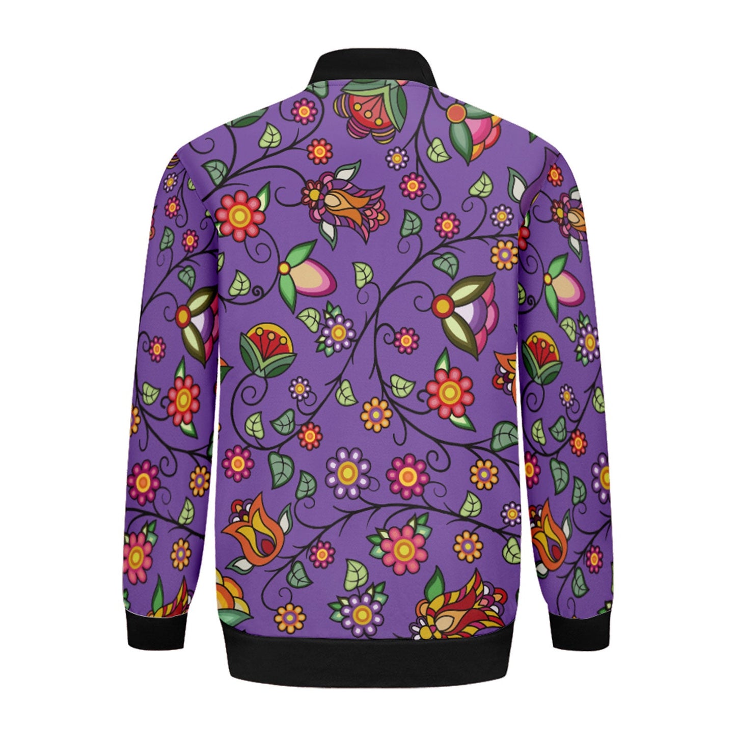 Heartbeat Petals Purple Lightweight Jacket