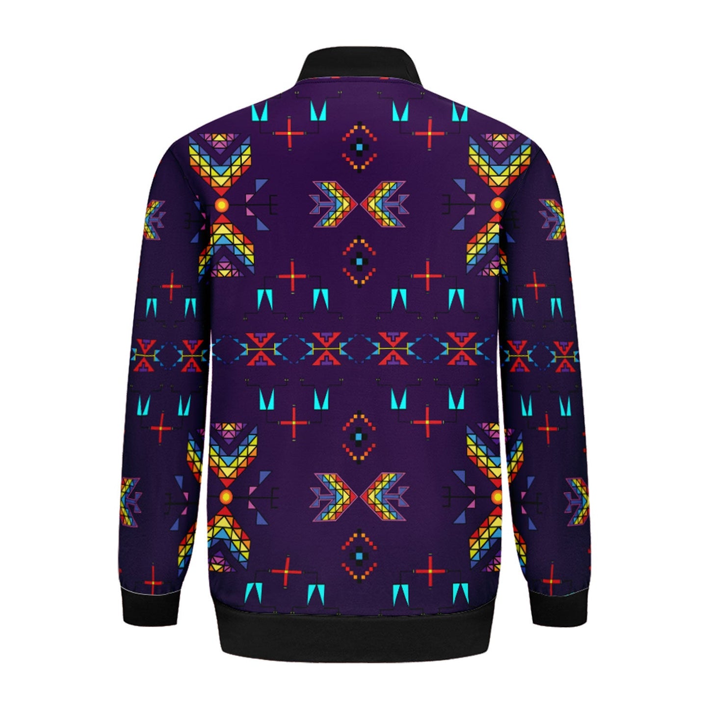 Rainy Chief Rainbow Dark Purple Lightweight Jacket