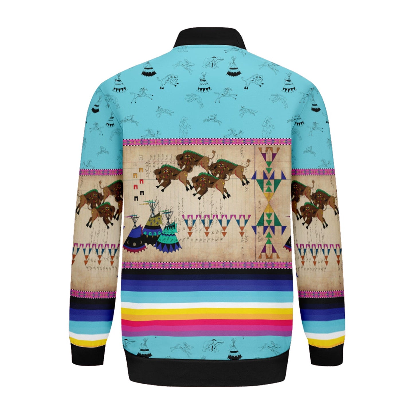 Buffalos Running Sky Lightweight Jacket