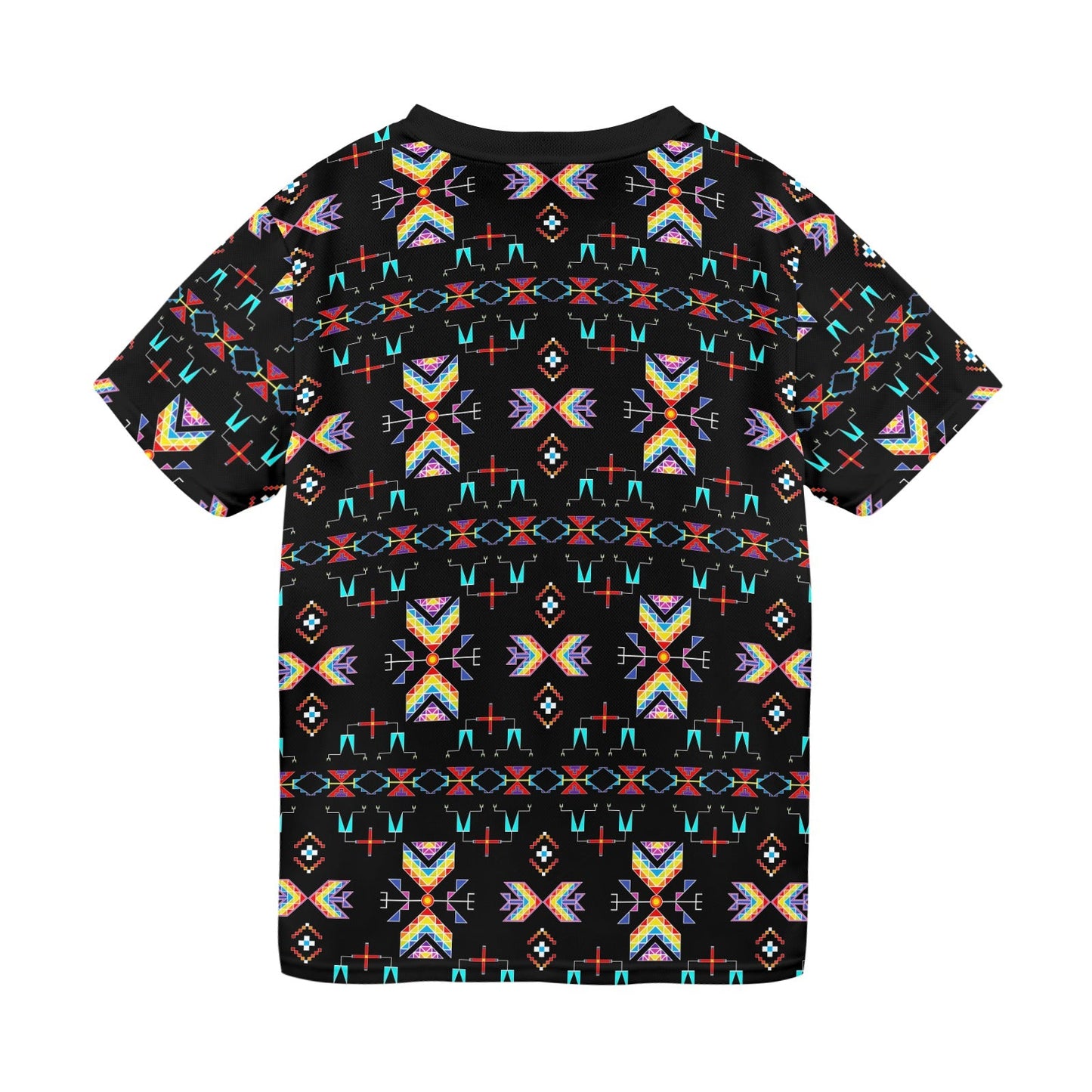 Rainy Chief Rainbow Black T-shirt for Men