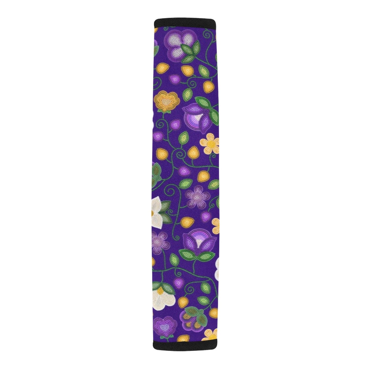 Midnight Moss Bloom Aubergine Seat Belt Cover