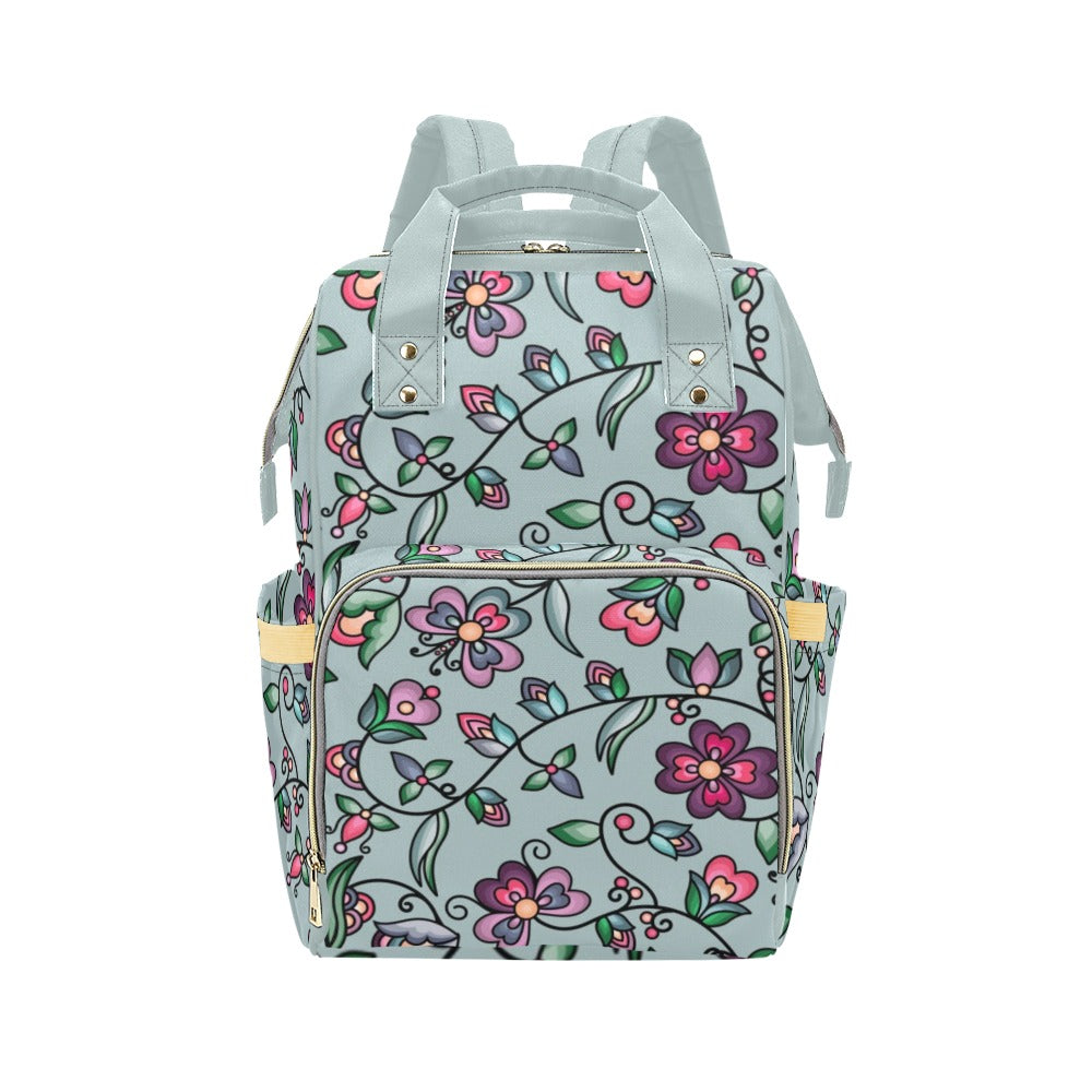 Amber Evening Garland Turquoise Diaper Bag by 49 Dzine