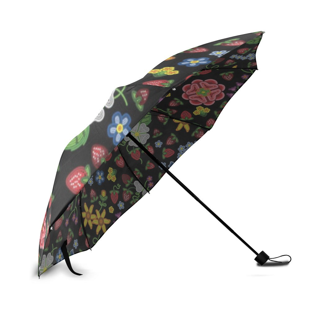 Berry Pop Midnight Foldable Umbrella