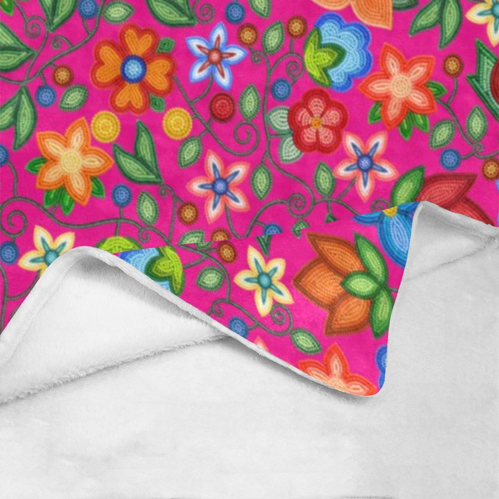 Morning Harmony Pink Ultra-Soft Micro Fleece Blanket 40"x50"