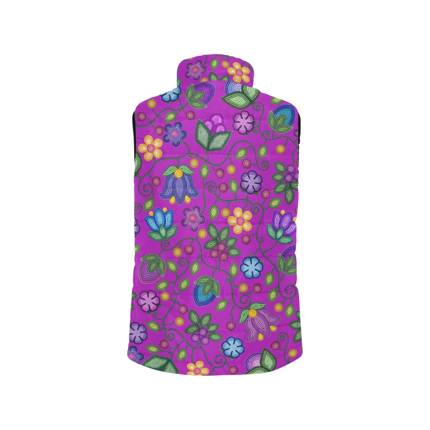 Bloom Uplift Purple Women's Padded Vest Jacket