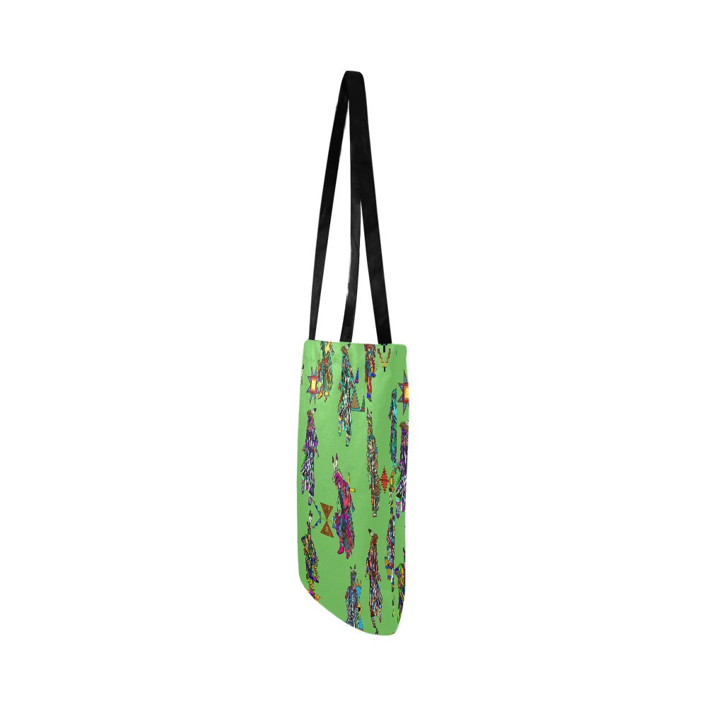 Men's Grass Dancers Grass Reusable Shopping Bag