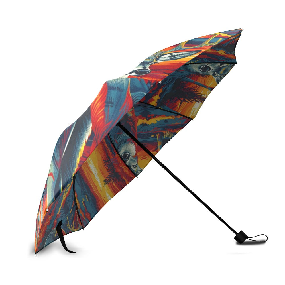 Nosey Bucks Foldable Umbrella