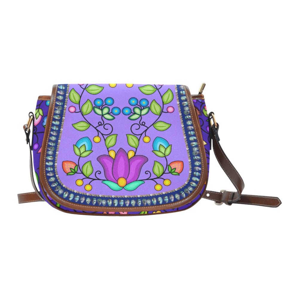 Grandmother Legacy Saddle Bag/Large - Purple
