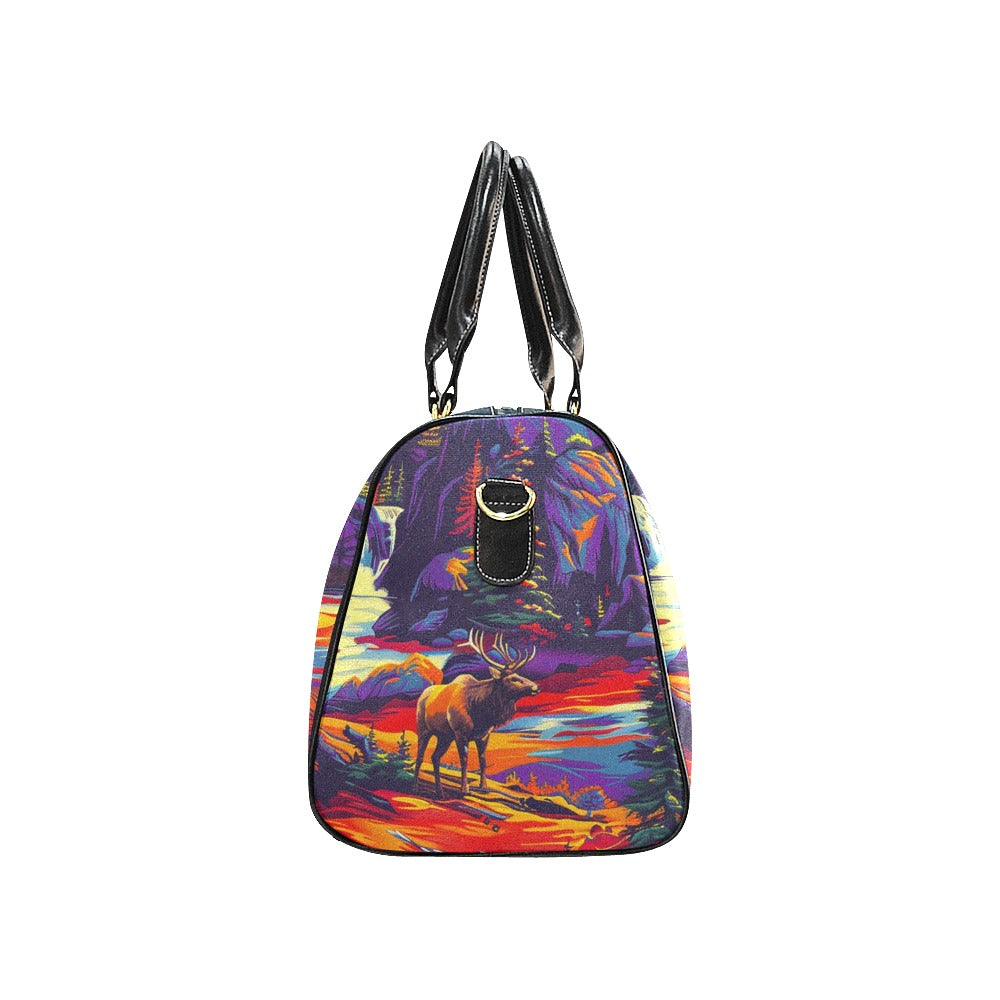 Roaming Elk Large Travel Bag