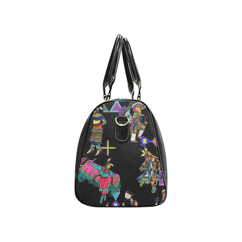 Grand Entry Dancers Black Small Travel Bag
