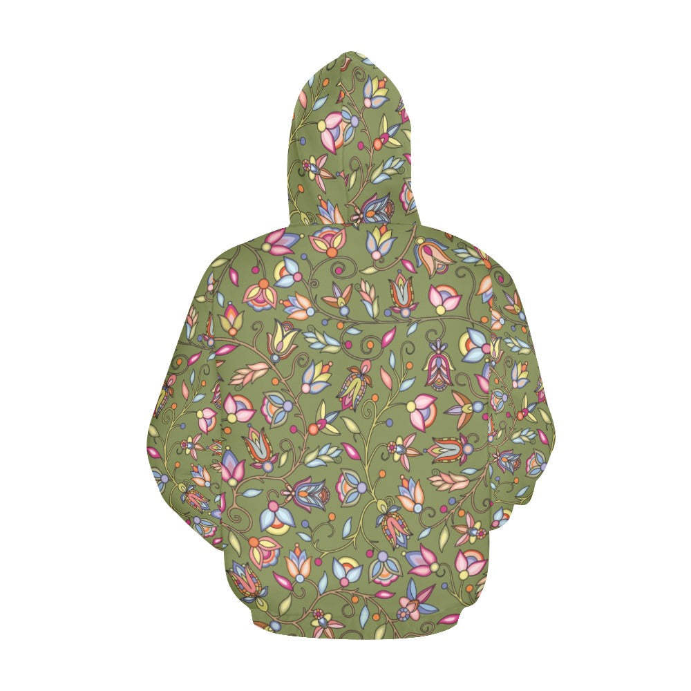 Buffalo Bloom Sage Hoodie for Women