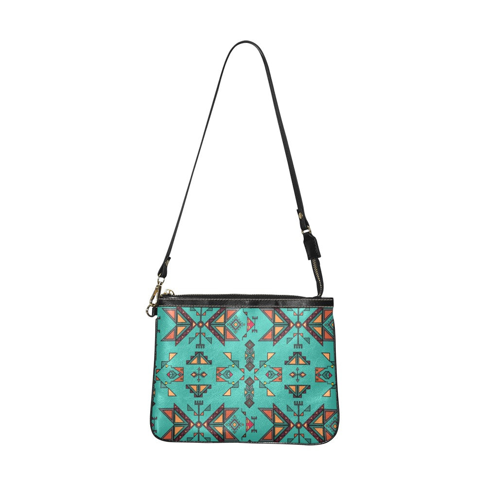 Arrow Dawn Turquoise Small Shoulder Bag