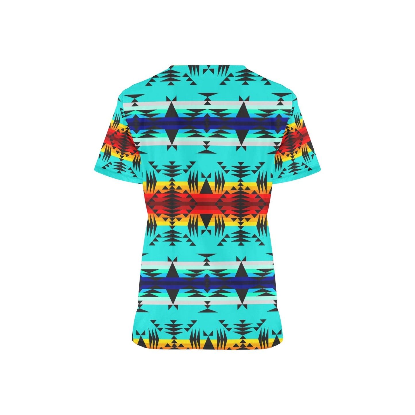 Between the Mountains Scrub Top