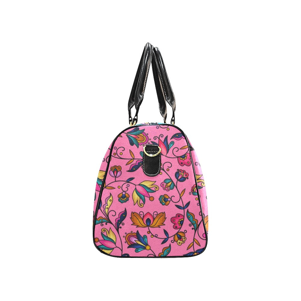 Copper Prairie Petals Pink Small Travel Bag