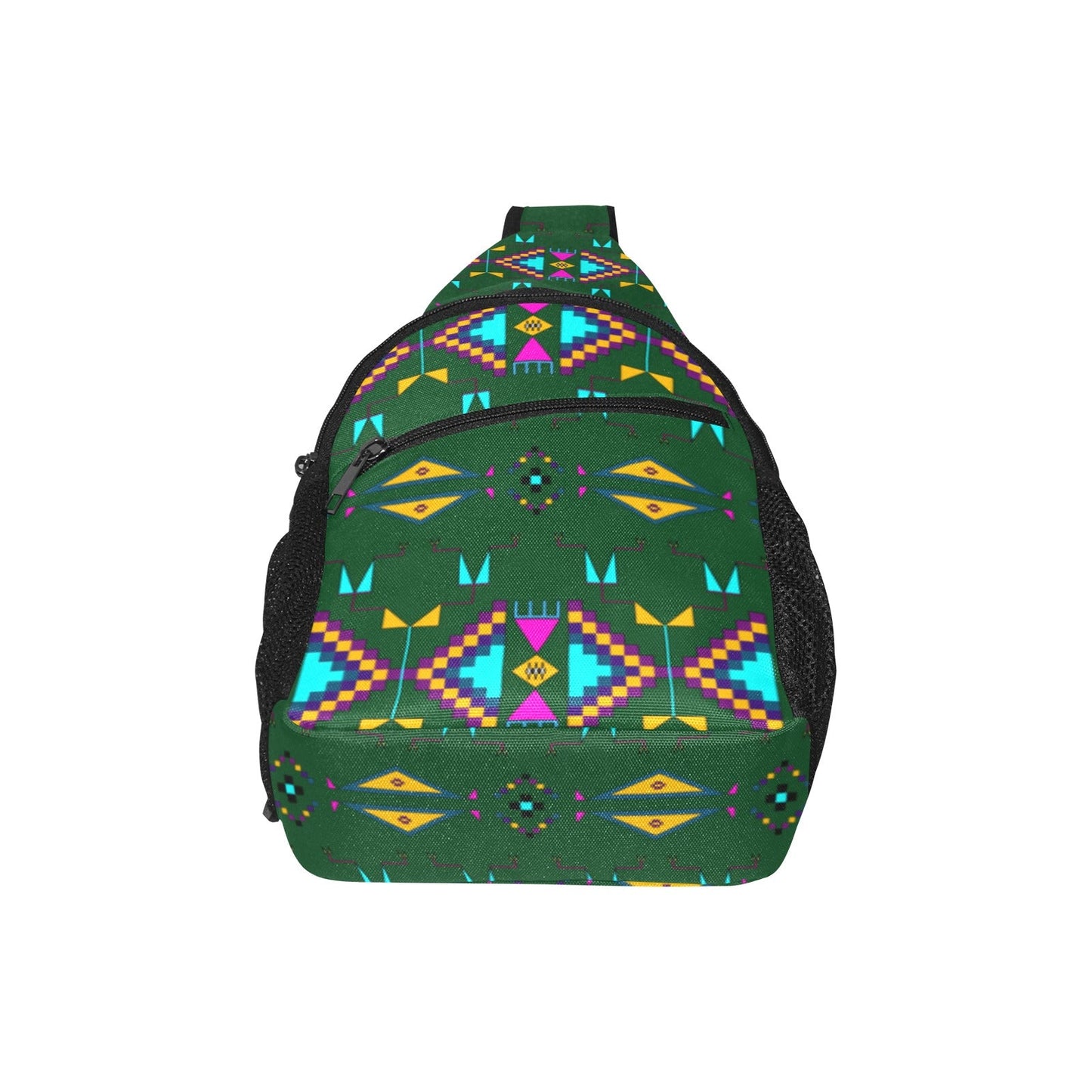 Rite of Passage Squash Leaf Chest Bag