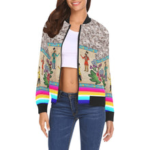 Load image into Gallery viewer, Kinship Ties Bomber Jacket for Women
