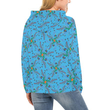 Load image into Gallery viewer, Willow Bee Saphire Hoodie for Women
