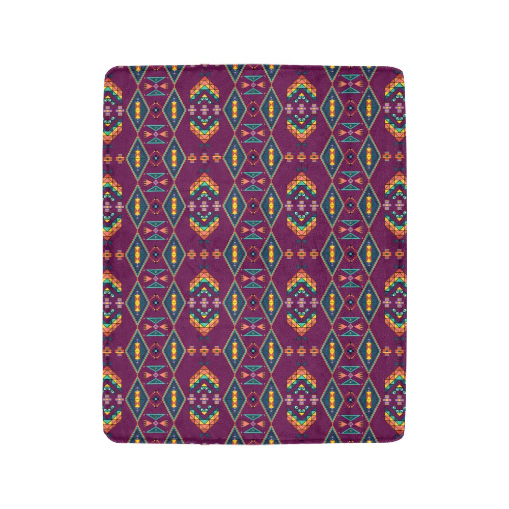 Travois Tipi Ultra-Soft Micro Fleece Blanket 40"x50"