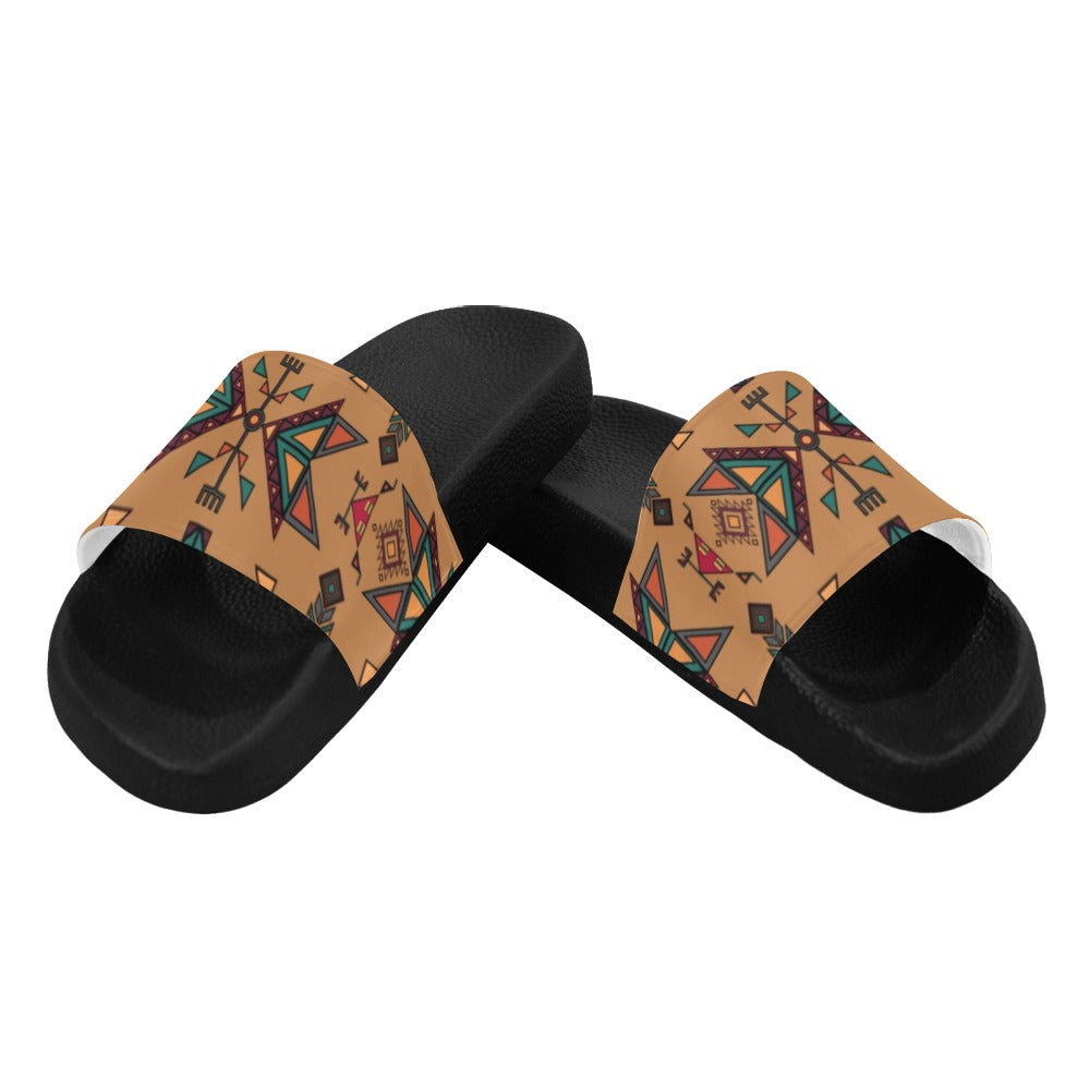 Arrow dawn Brown Women's Slide Sandals