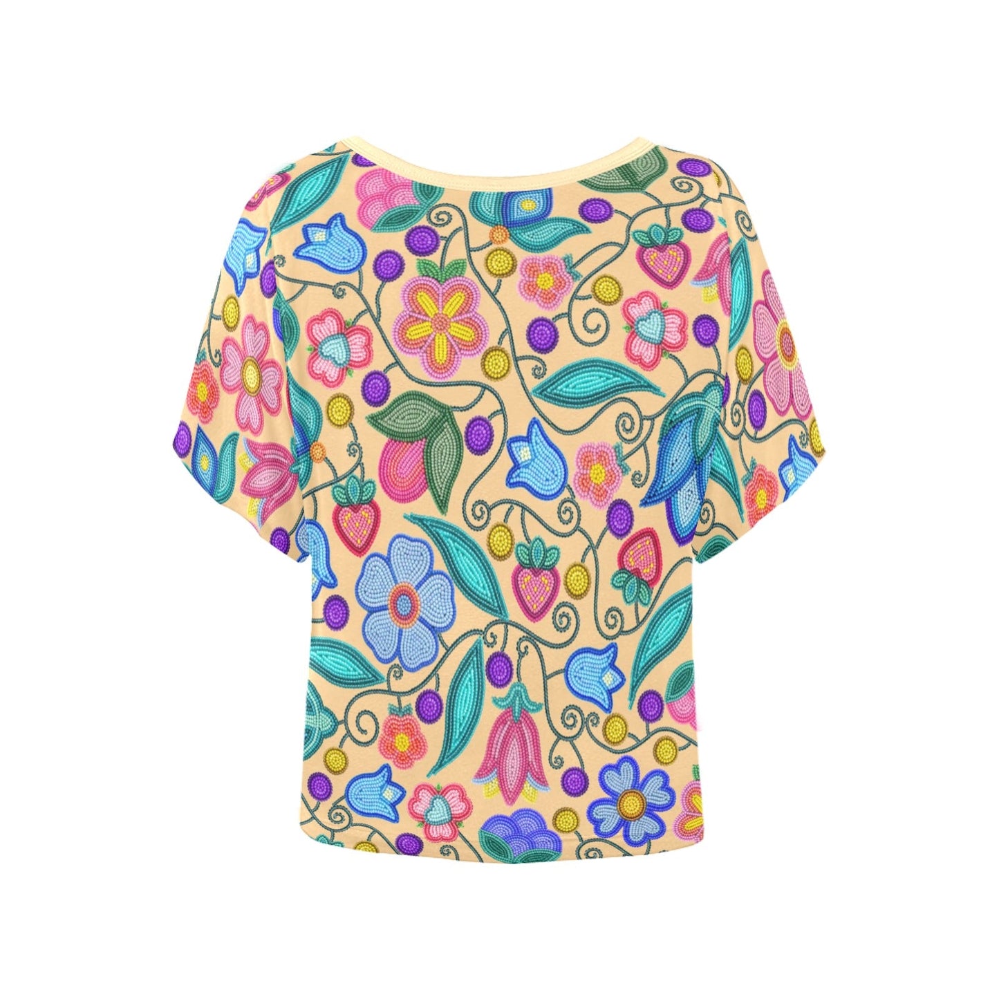 Sweet Offering Cream Batwing Blouse