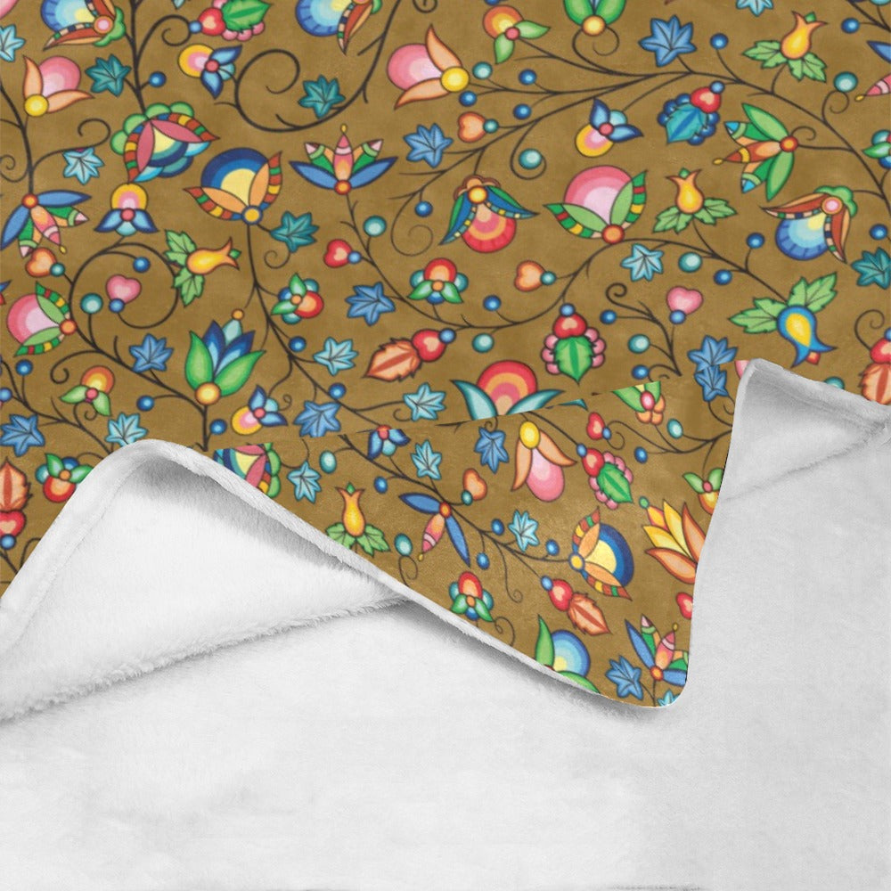 Prairie Plains Spirit Fall Leaves Ultra-Soft Micro Fleece Blanket 50"x60"